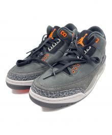 NIKE（ナイキ）の古着「ハイカットスニーカー」｜グレー×オレンジ