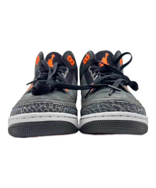 NIKE（ナイキ）NIKE (ナイキ) ハイカットスニーカー グレー×オレンジ サイズ:27.5cm 未使用品の古着・服飾アイテム