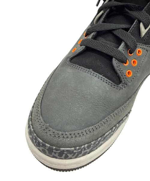 NIKE（ナイキ）NIKE (ナイキ) ハイカットスニーカー グレー×オレンジ サイズ:27.5cm 未使用品の古着・服飾アイテム