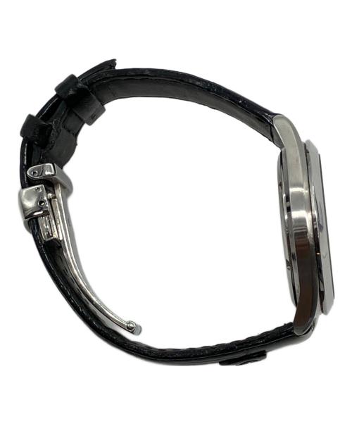 BLACK LABEL CRESTBRIDGE（ブラックレーベル クレストブリッジ）BLACK LABEL CRESTBRIDGE (ブラックレーベル クレストブリッジ) クレストレザードレスウォッチ ブラックの古着・服飾アイテム