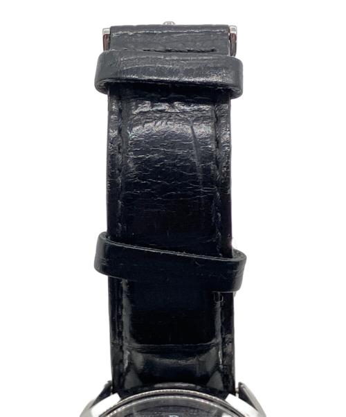 BLACK LABEL CRESTBRIDGE（ブラックレーベル クレストブリッジ）BLACK LABEL CRESTBRIDGE (ブラックレーベル クレストブリッジ) クレストレザードレスウォッチ ブラックの古着・服飾アイテム