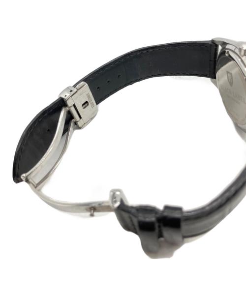BLACK LABEL CRESTBRIDGE（ブラックレーベル クレストブリッジ）BLACK LABEL CRESTBRIDGE (ブラックレーベル クレストブリッジ) クレストレザードレスウォッチ ブラックの古着・服飾アイテム