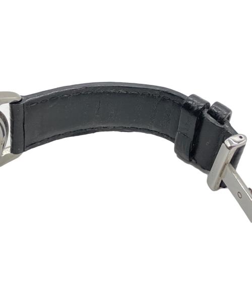 BLACK LABEL CRESTBRIDGE（ブラックレーベル クレストブリッジ）BLACK LABEL CRESTBRIDGE (ブラックレーベル クレストブリッジ) クレストレザードレスウォッチ ブラックの古着・服飾アイテム