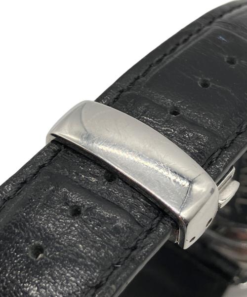 BLACK LABEL CRESTBRIDGE（ブラックレーベル クレストブリッジ）BLACK LABEL CRESTBRIDGE (ブラックレーベル クレストブリッジ) クレストレザードレスウォッチ ブラックの古着・服飾アイテム