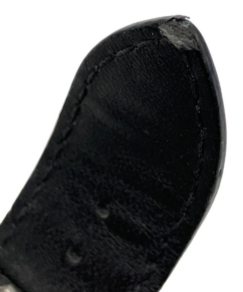 BLACK LABEL CRESTBRIDGE（ブラックレーベル クレストブリッジ）BLACK LABEL CRESTBRIDGE (ブラックレーベル クレストブリッジ) クレストレザードレスウォッチ ブラックの古着・服飾アイテム