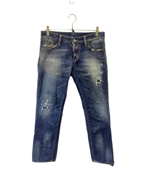 DSQUARED2（ディースクエアード）DSQUARED2 (ディースクエアード) デニムパンツ インディゴ サイズ:165/68Aの古着・服飾アイテム