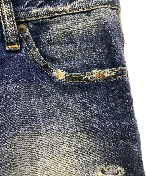 DSQUARED2（ディースクエアード）DSQUARED2 (ディースクエアード) デニムパンツ インディゴ サイズ:165/68Aの古着・服飾アイテム