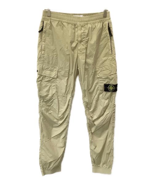 STONE ISLAND（ストーンアイランド）STONE ISLAND (ストーンアイランド) ナイロンカーゴパンツ ベージュ サイズ:30の古着・服飾アイテム
