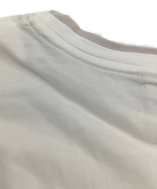 MONCLER（モンクレール）MONCLER (モンクレール) 半袖カットソー ホワイト サイズ:Mの古着・服飾アイテム