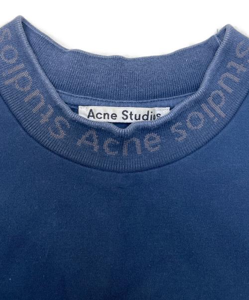 Acne studios（アクネ ストゥディオズ）Acne studios (アクネ ストゥディオズ) 半袖カットソー ネイビー サイズ:Mの古着・服飾アイテム
