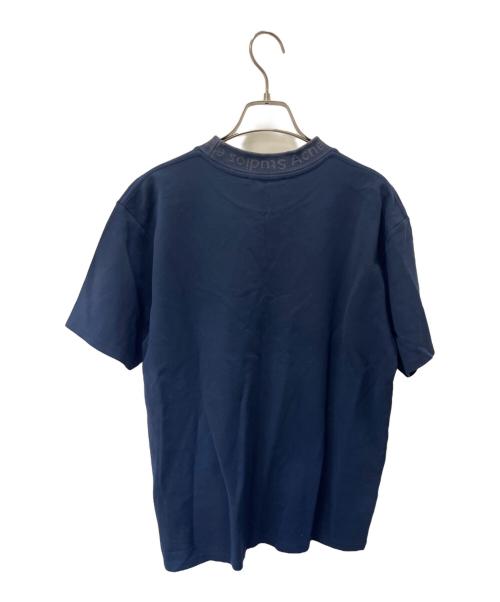 Acne studios（アクネ ストゥディオズ）Acne studios (アクネ ストゥディオズ) 半袖カットソー ネイビー サイズ:Mの古着・服飾アイテム