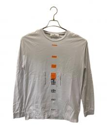 STONE ISLAND（ストーンアイランド）の古着「長袖カットソー」｜ホワイト