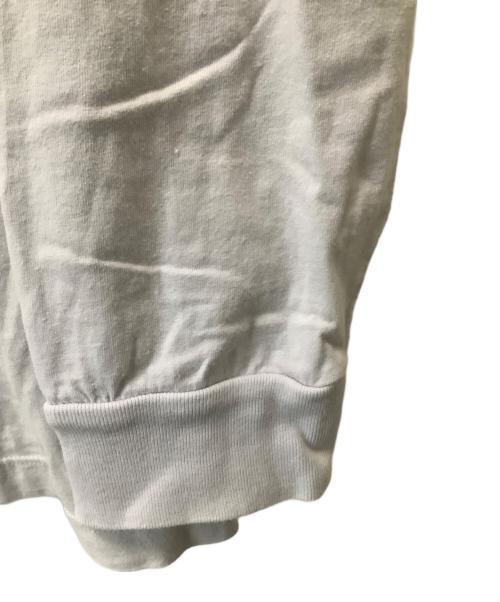 STONE ISLAND（ストーンアイランド）STONE ISLAND (ストーンアイランド) 長袖カットソー ホワイト サイズ:Lの古着・服飾アイテム