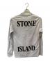 STONE ISLAND (ストーンアイランド) 長袖カットソー ホワイト サイズ:L：6000円