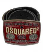 DSQUARED2ディースクエアード）の古着「スタッズベルト」｜ブラック