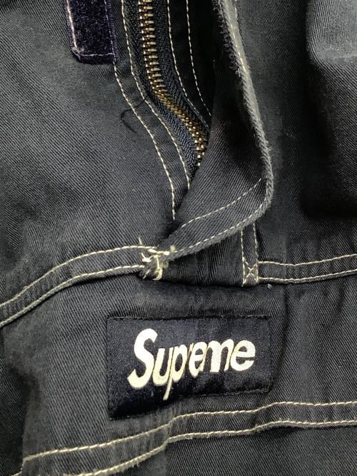 SUPREME（シュプリーム）SUPREME (シュプリーム) Contrast Stitch Twill Pullover ネイビー サイズ:Sの古着・服飾アイテム