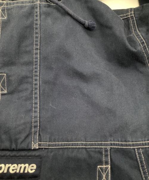 SUPREME（シュプリーム）SUPREME (シュプリーム) Contrast Stitch Twill Pullover ネイビー サイズ:Sの古着・服飾アイテム