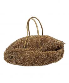 ANTEPRIMA（アンテプリマ）の古着「ワイヤーボストンバッグ」｜ゴールド