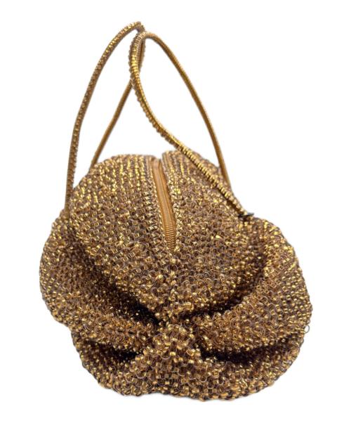 ANTEPRIMA（アンテプリマ）ANTEPRIMA (アンテプリマ) ワイヤーボストンバッグ ゴールドの古着・服飾アイテム