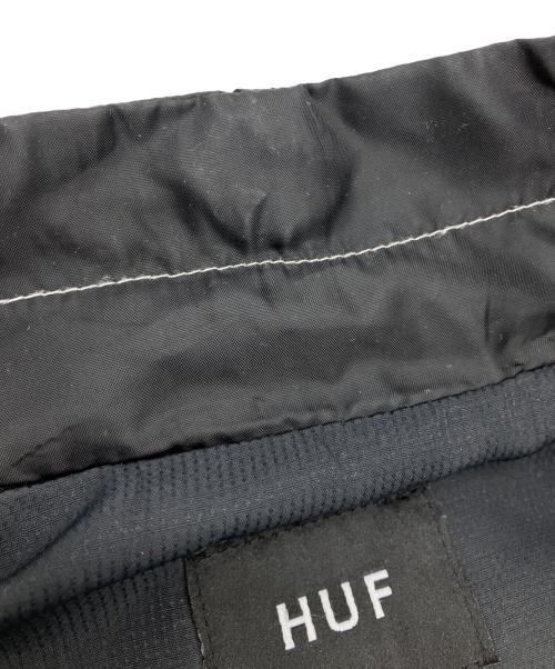 HUF（ハフ）HUF (ハフ) ナイロンベスト ブラック サイズ:Lの古着・服飾アイテム