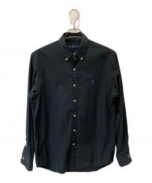 RALPH LAUREN（ラルフローレン）の古着「長袖シャツ」｜ブラック