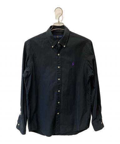 中古・古着通販】RALPH LAUREN (ラルフローレン) 長袖シャツ ブラック