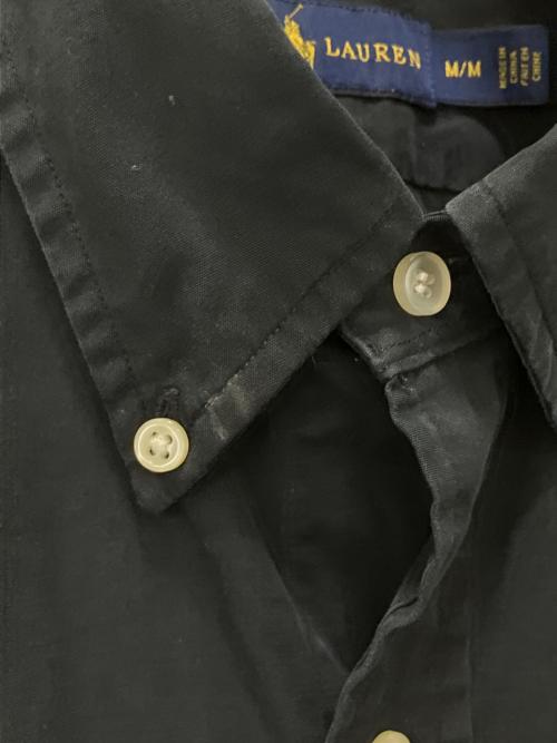 RALPH LAUREN（ラルフローレン）RALPH LAUREN (ラルフローレン) 長袖シャツ ブラック サイズ:Mの古着・服飾アイテム