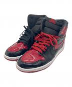 NIKEナイキ）の古着「AIR JORDAN 1 RETRO HIGH OG」｜ブラック×レッド