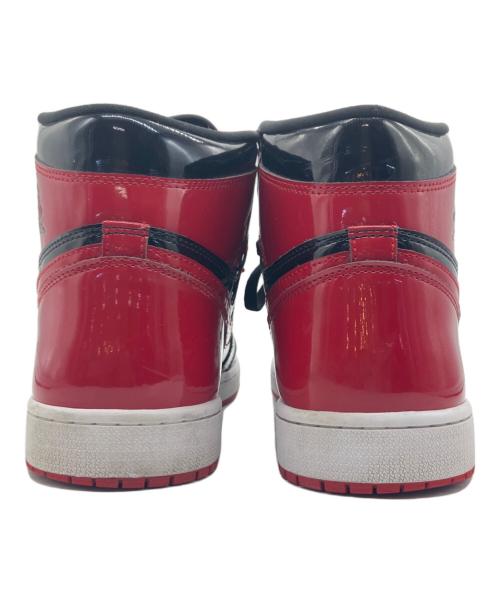 NIKE（ナイキ）NIKE (ナイキ) AIR JORDAN 1 RETRO HIGH OG ブラック×レッド サイズ:30cmの古着・服飾アイテム