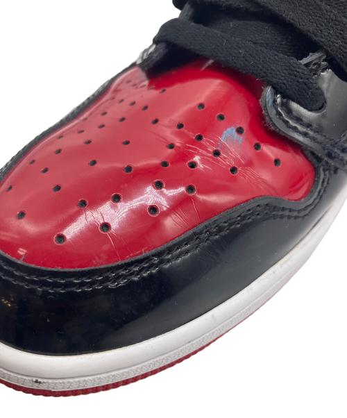 NIKE（ナイキ）NIKE (ナイキ) AIR JORDAN 1 RETRO HIGH OG ブラック×レッド サイズ:30cmの古着・服飾アイテム