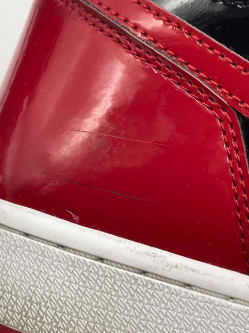 NIKE（ナイキ）NIKE (ナイキ) AIR JORDAN 1 RETRO HIGH OG ブラック×レッド サイズ:30cmの古着・服飾アイテム