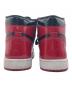 中古・古着 NIKE (ナイキ) AIR JORDAN 1 RETRO HIGH OG ブラック×レッド サイズ:30cm：8000円