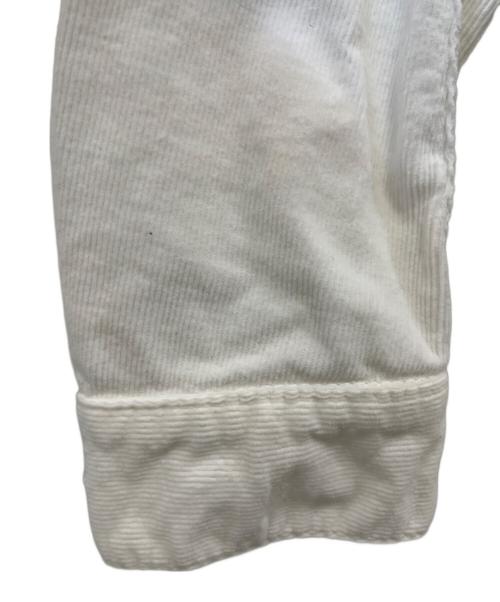 DSQUARED2（ディースクエアード）DSQUARED2 (ディースクエアード) コーデュロイジャケット ホワイト サイズ:38の古着・服飾アイテム