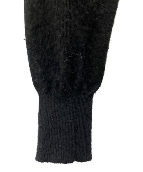 BALENCIAGA（バレンシアガ）BALENCIAGA (バレンシアガ) 薄手ニット ブラック サイズ:34の古着・服飾アイテム