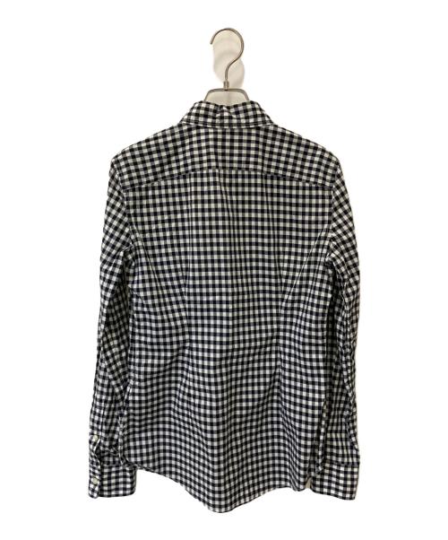 RALPH LAUREN（ラルフローレン）RALPH LAUREN (ラルフローレン) 長袖シャツ ブラック×ホワイト サイズ:4の古着・服飾アイテム