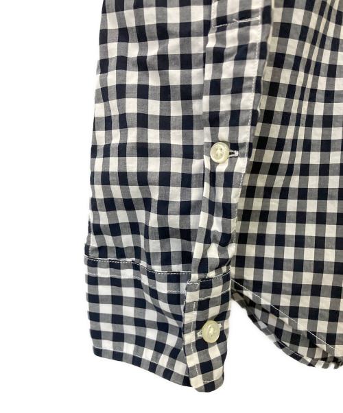 RALPH LAUREN（ラルフローレン）RALPH LAUREN (ラルフローレン) 長袖シャツ ブラック×ホワイト サイズ:4の古着・服飾アイテム