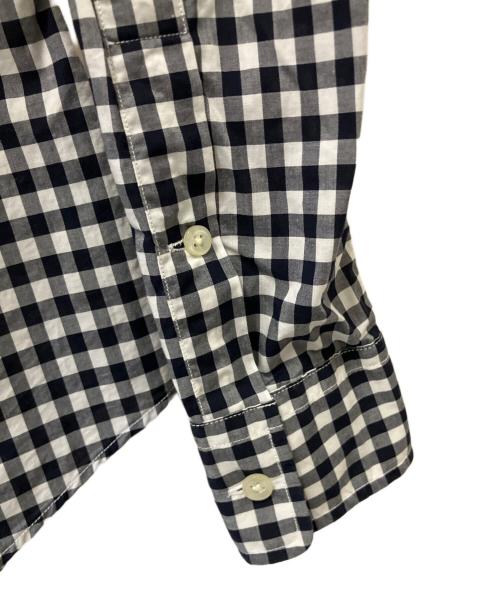 RALPH LAUREN（ラルフローレン）RALPH LAUREN (ラルフローレン) 長袖シャツ ブラック×ホワイト サイズ:4の古着・服飾アイテム