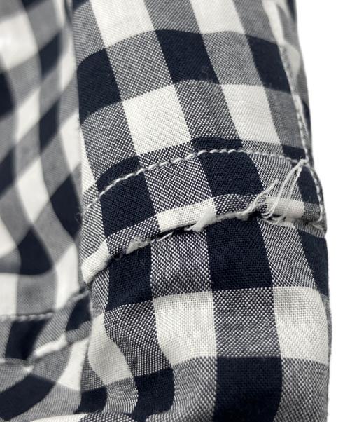 RALPH LAUREN（ラルフローレン）RALPH LAUREN (ラルフローレン) 長袖シャツ ブラック×ホワイト サイズ:4の古着・服飾アイテム