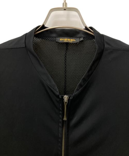 DIESEL Black Gold（ディーゼル ブラック ゴールド）DIESEL Black Gold (ディーゼル ブラック ゴールド) ボンバージャケット ブラック サイズ:Sの古着・服飾アイテム