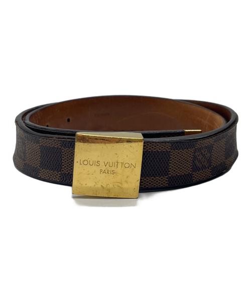 LOUIS VUITTON（ルイ ヴィトン）LOUIS VUITTON (ルイ ヴィトン) サンチュールキャレ ブラウンの古着・服飾アイテム