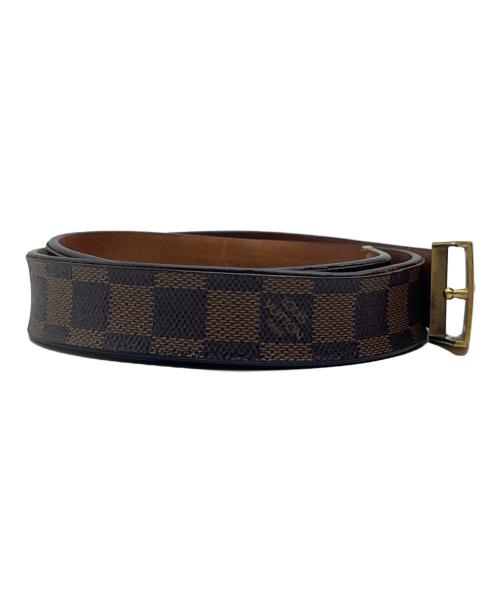 LOUIS VUITTON（ルイ ヴィトン）LOUIS VUITTON (ルイ ヴィトン) サンチュールキャレ ブラウンの古着・服飾アイテム