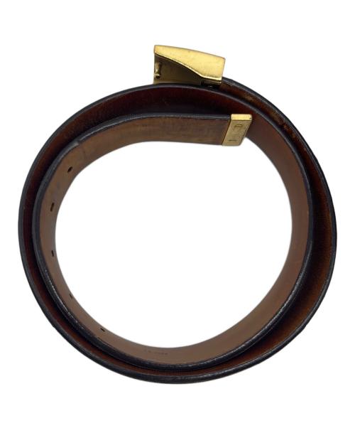 LOUIS VUITTON（ルイ ヴィトン）LOUIS VUITTON (ルイ ヴィトン) サンチュールキャレ ブラウンの古着・服飾アイテム