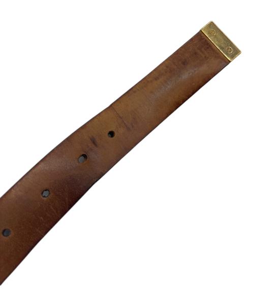 LOUIS VUITTON（ルイ ヴィトン）LOUIS VUITTON (ルイ ヴィトン) サンチュールキャレ ブラウンの古着・服飾アイテム