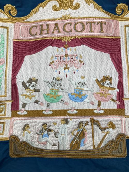 BALL & CHAIN（ボールアンドチェーン）BALL & CHAIN (ボールアンドチェーン) Chacott (チャコット) トートバッグ ネイビー 未使用品の古着・服飾アイテム