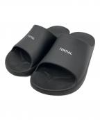 TENTIALテンシャル バクネ）の古着「リカバリーサンダル」｜ブラック