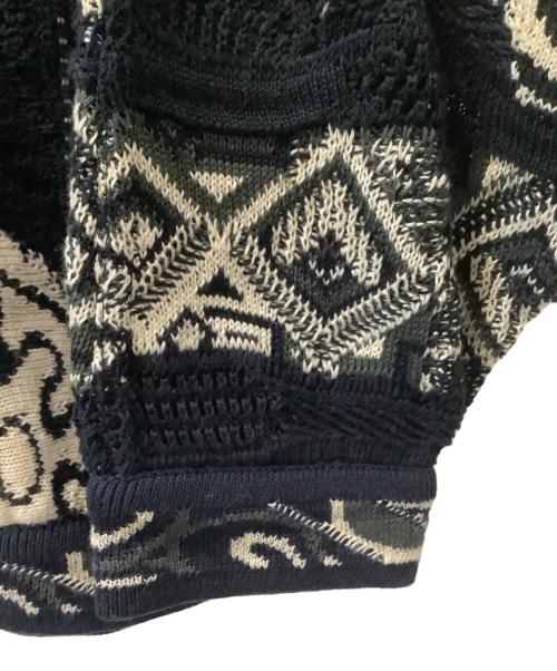 Coogi（クージー）Coogi (クージー) 薄手ニット ネイビー サイズ:Sの古着・服飾アイテム