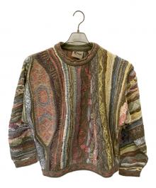 Coogi×CLASSIC（クージー×クラシック）の古着「薄手ニット」｜マルチカラー