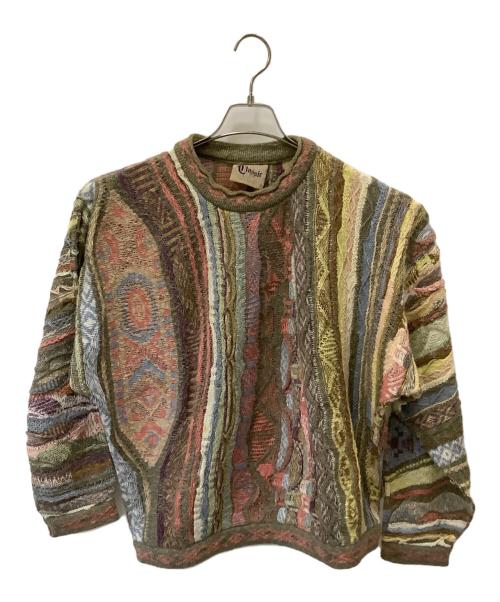 Coogi（クージー）Coogi (クージー) CLASSIC (クラシック) 薄手ニット マルチカラー サイズ:Sの古着・服飾アイテム