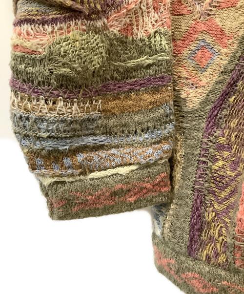 Coogi（クージー）Coogi (クージー) CLASSIC (クラシック) 薄手ニット マルチカラー サイズ:Sの古着・服飾アイテム