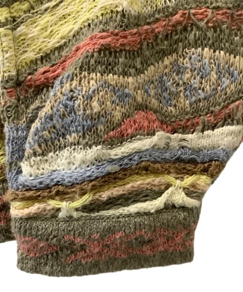 Coogi（クージー）Coogi (クージー) CLASSIC (クラシック) 薄手ニット マルチカラー サイズ:Sの古着・服飾アイテム